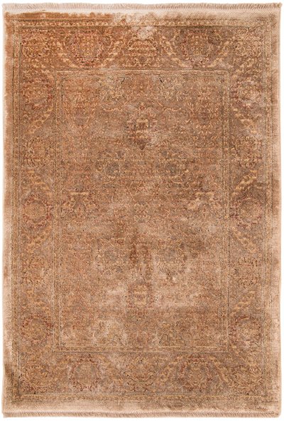 Nourison Home Nourison Luxurious LRS02 8' x 10' Taupe Vintage Indoor Rug - 2' x 3'
