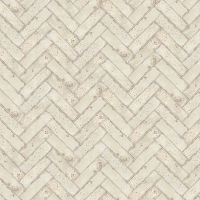 Qualis Ceramica Jamaica 3x11 Cream Gloss - Herringbone