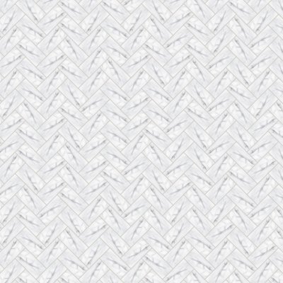 Qualis Ceramica Classic 3X6 Matte Carrara - Herringbone