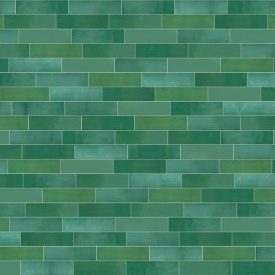 Qualis Ceramica Morocco 3x11 Green Gloss - 3" x 11"