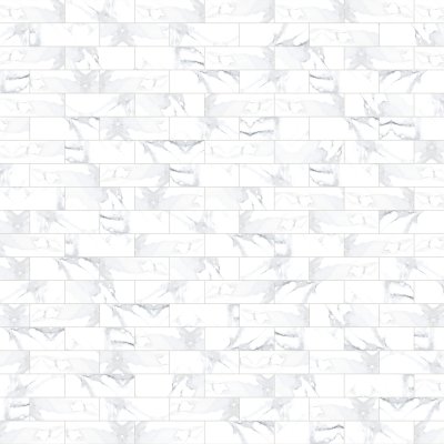 Qualis Ceramica Carrara 3X9W Carrara - Alternating 1/2