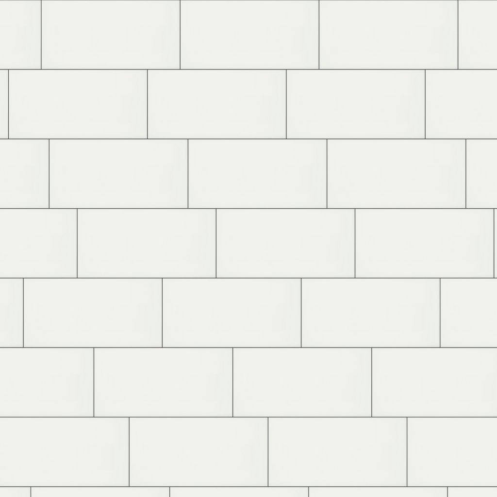 Qualis Ceramica Traditions White 8X16 Glossy - White