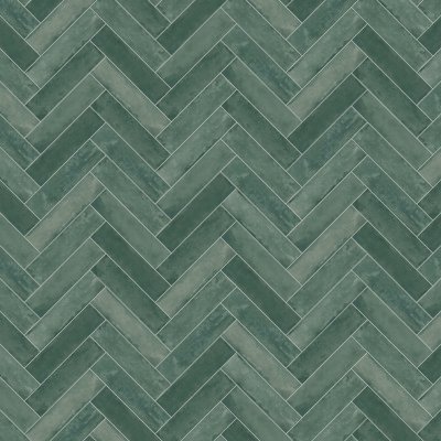 Qualis Ceramica Grand Cayman 3x12 Heritage Green - Herringbone