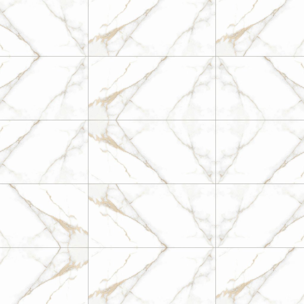 Marble Systems Calacatta Oro Polished Porcelain Tile 12x24 - Calacatta Oro