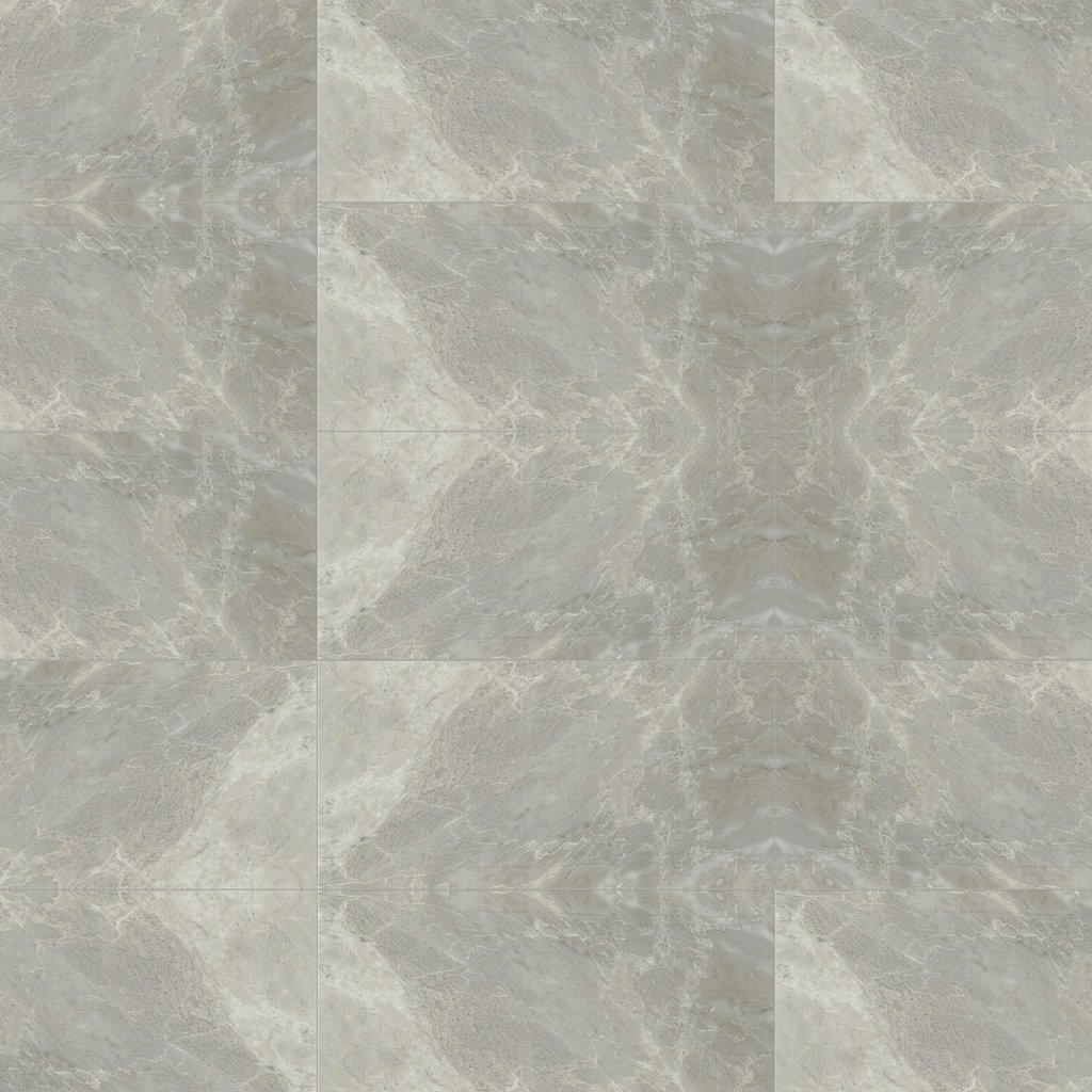 Marble Systems Carrara Blu Matte Marble Look Porcelain Tile 12x24 - Carrara Blu