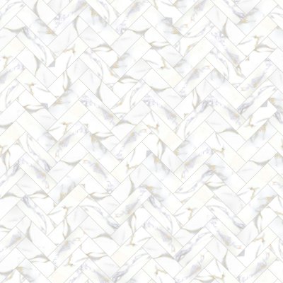 Qualis Ceramica QU Calacatta 3X9W Calacatta - Herringbone
