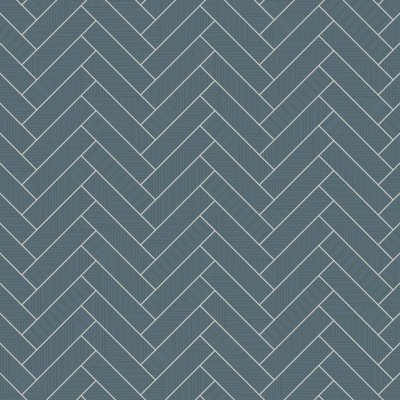Qualis Ceramica Geometra 3x12 Ink Maze - 3" x 12"