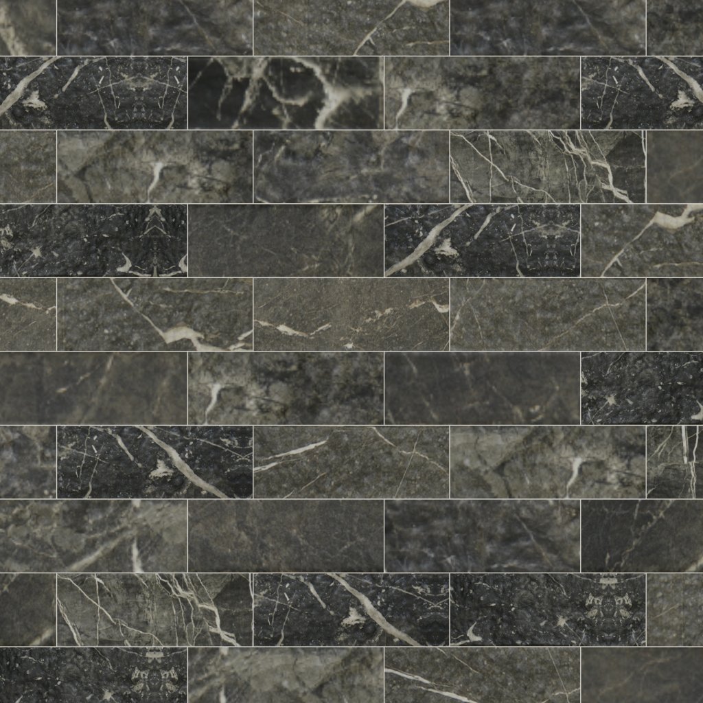 Qualis Ceramica QU Milan Dante Nero 6X16W