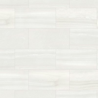 Qualis Ceramica Rhythm Studio Bianco 12X24F - 12" x 24"