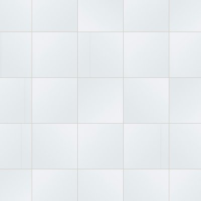 Qualis Ceramica Satin 13x13 White - Grid