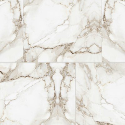 Qualis Ceramica Royal Stoneworks 36X36 Calacatta Royale Polished - Alternating 1/3