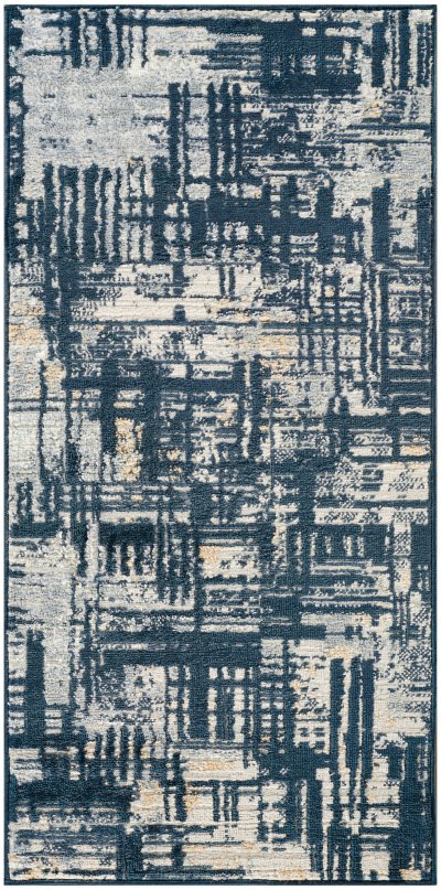 Nourison Home Nourison Dekor DEK11 7'10" x 9'10" Slate Modern Indoor Rug - 2' x 4'
