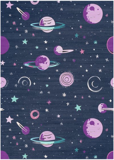 Nourison Home Nourison Imagination IMA27 5' x 7' Black Kids Indoor Rug - 5' x 7'