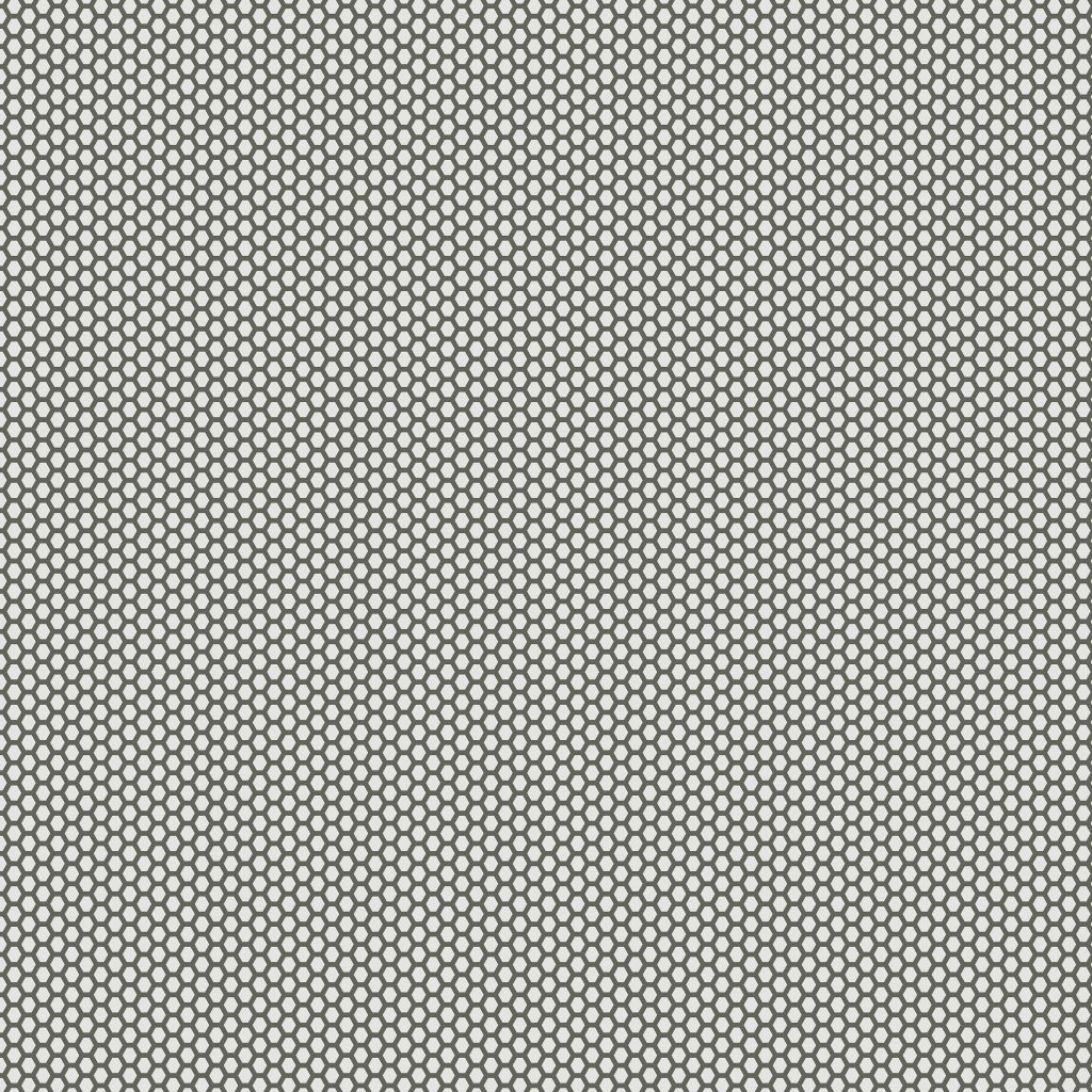 Qualis Ceramica Traditions Vintage Grey 1" Hexagon Matt Mosaic - Light Grey