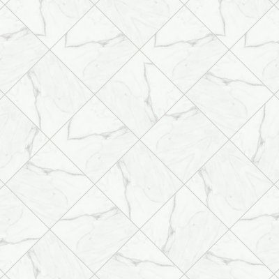 Qualis Ceramica Altezza 13x13 Carrara - Herringbone