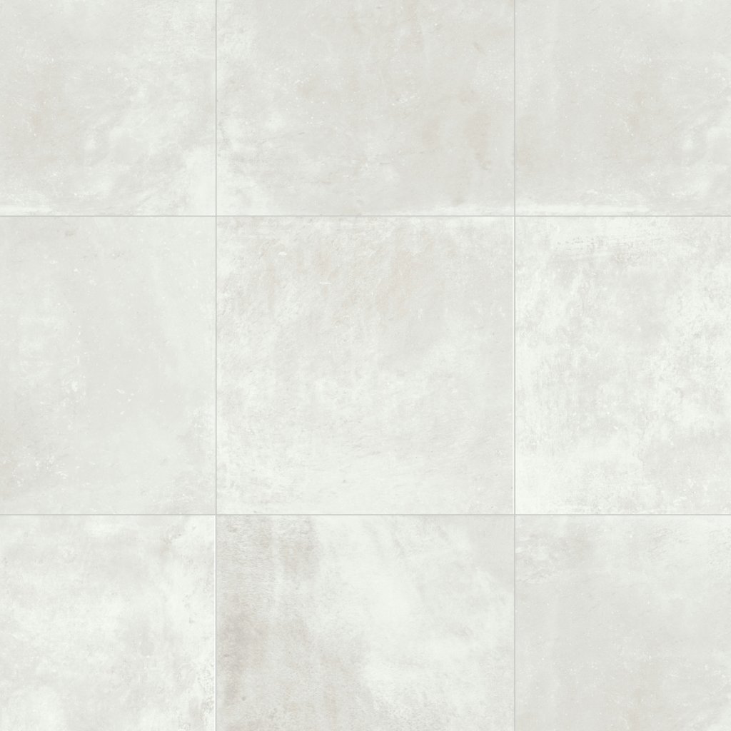 Daltile Portfolio White, Square, 24X24, Matte - White