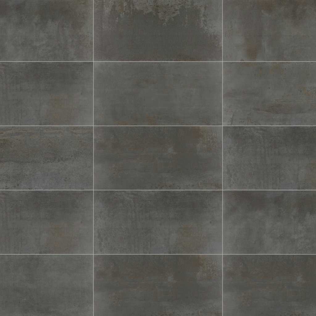 Daltile Emergent Iron, Rectangle, 12X24, Light Polished - Iron