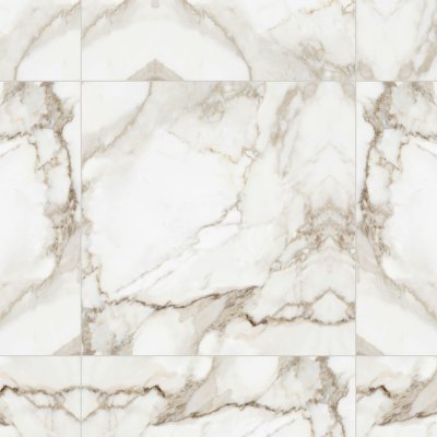 Qualis Ceramica Royal Stoneworks 36X36 Calacatta Royale Honed - Grid