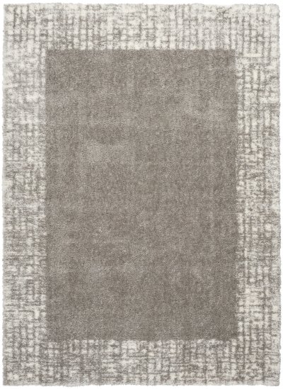 Nourison Home Nourison Pacific Shag PCS02 7'10" x 9'10" Grey Shag Indoor Rug - 7'10" x 9'10"