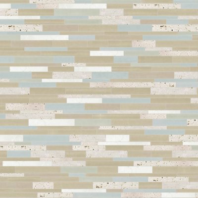 Qualis Ceramica Linear Spa Mosaic - 11,57" x 14,02"