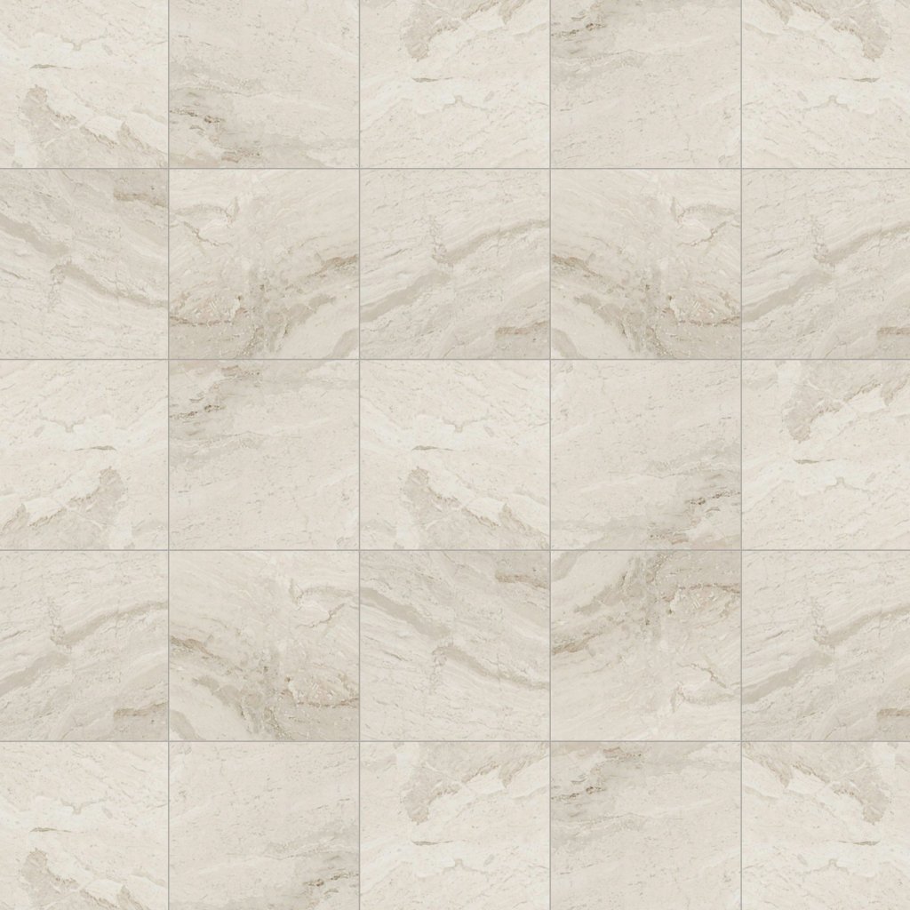 Marble Systems Diana Royal Antiqued Marble Tile 12x12 - Diana Royal
