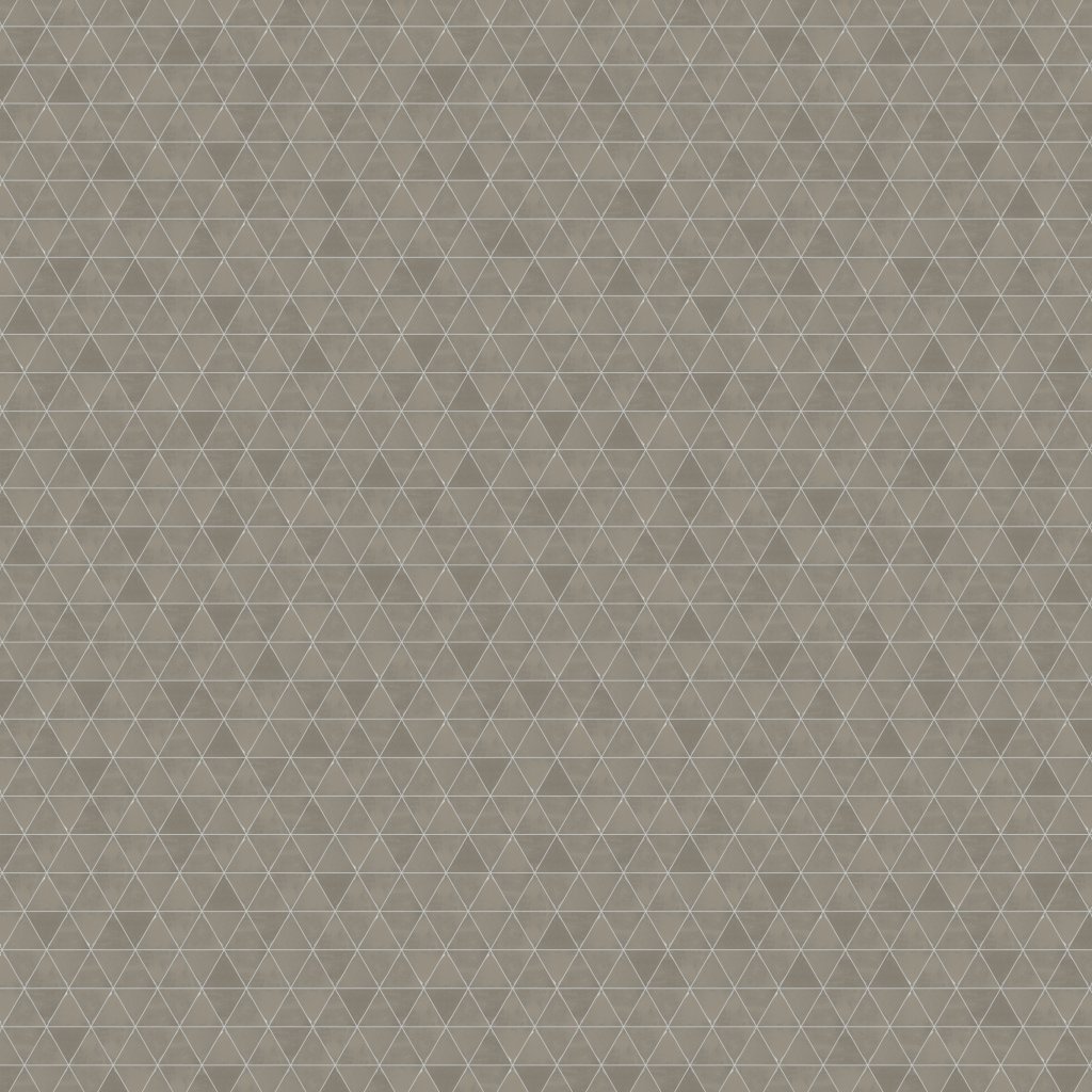 Daltile Chord Forte Grey, Triangle, 3X3, Matte - Forte Grey