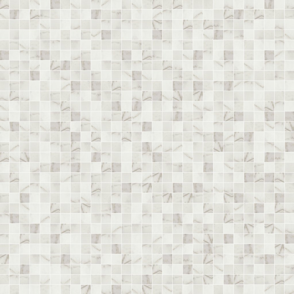 Qualis Ceramica Verona Golden Calacatta Polished 2X2 Mosaic