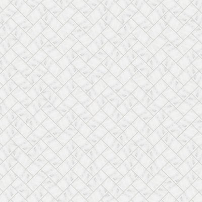 Qualis Ceramica Bianco Venatino 3x6 Polished - Herringbone