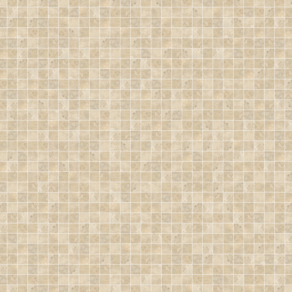 Qualis Ceramica QU Portofino 2X2 Mosaic Beige - Beige