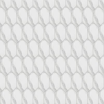 Marble Systems Calacatta Gold Extra Polished Large Picket Waterjet Marble Tile 6x12 - Calacatta Gold Extra - 6" x 12" x 3/8"