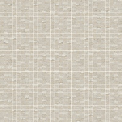 Qualis Ceramica Saturnia 2x2 Mosaic Silver Matte - 12" x 12"