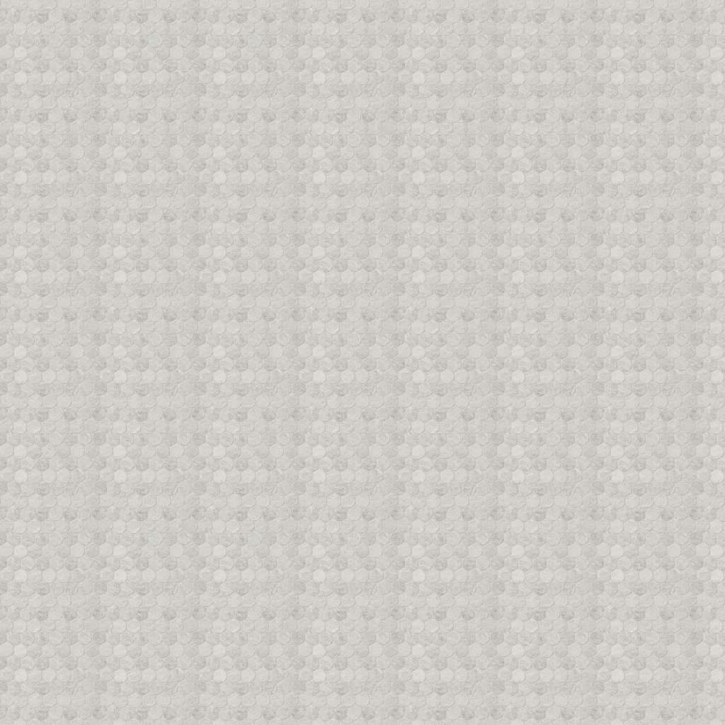 Qualis Ceramica Anciano Grigio 1.25 Penny Round Mosaic