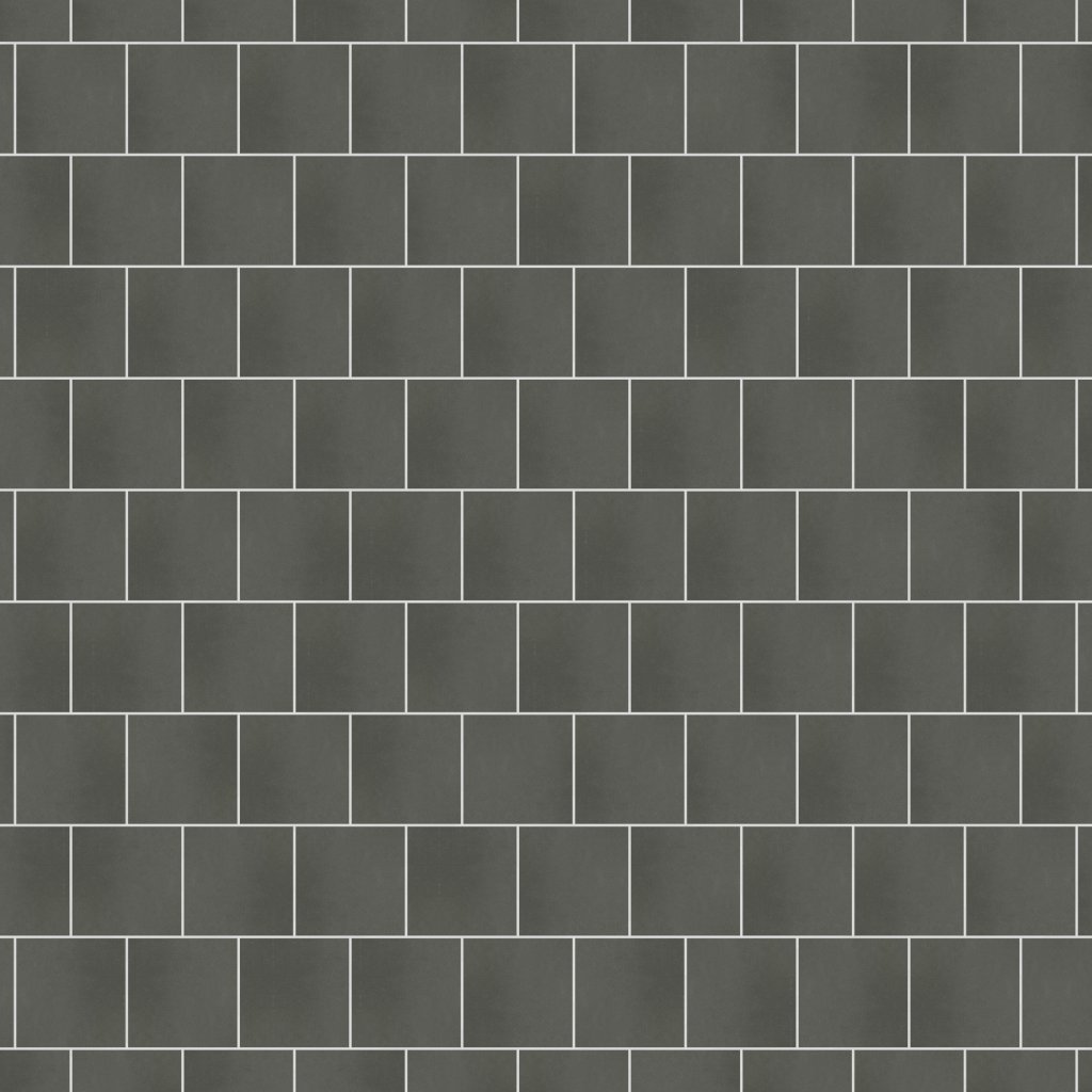 Daltile Volume 1.0 Amplify Black, Square, 6X6, Matte - Amplify Black