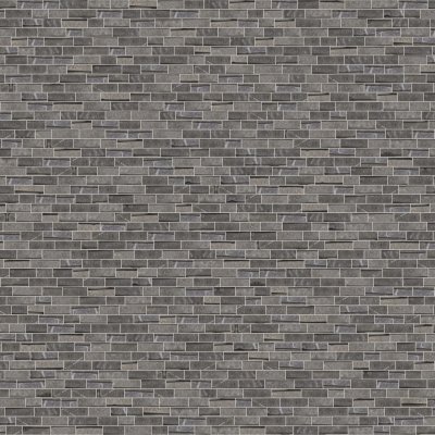 Qualis Ceramica Riviera Tileworks Chelsea Grey Stacked Brick Marble Interlocking Mosaic - 11.6"x 11.6"