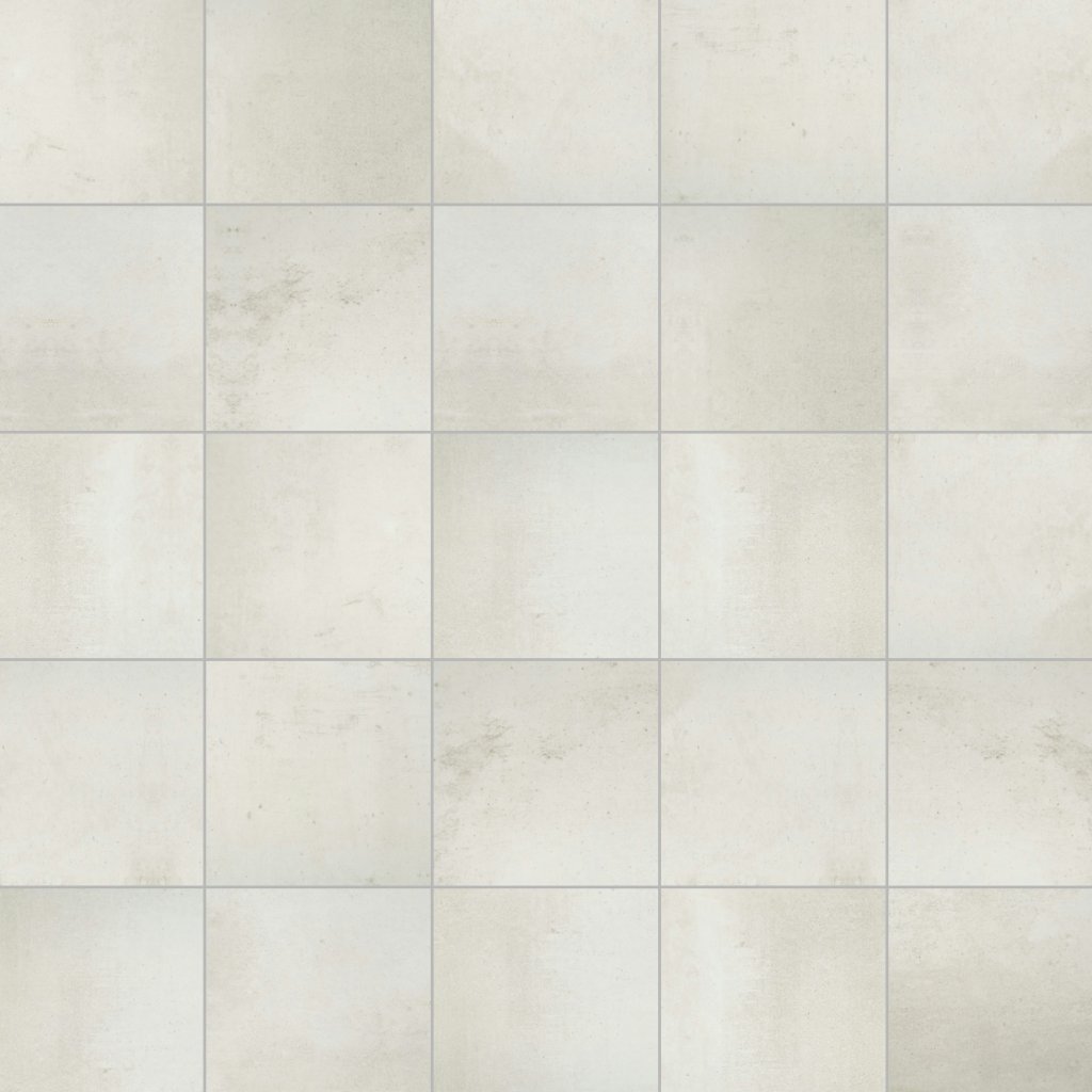 Daltile Modern Hearth White Ash, Square, 12X12, Matte - White Ash