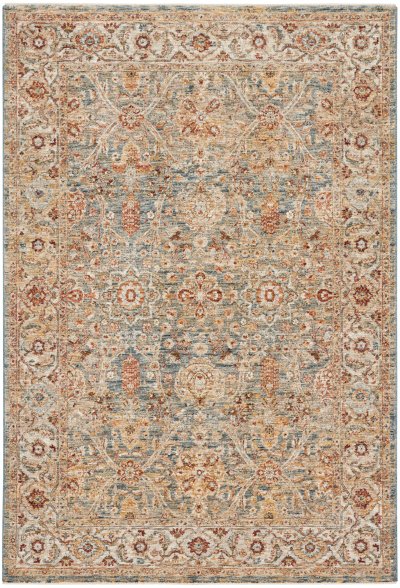 Nourison Home Nourison Sahar SHR03 9'3" x 12'7" Blue Persian Indoor Rug - 5'3" x 7'8"