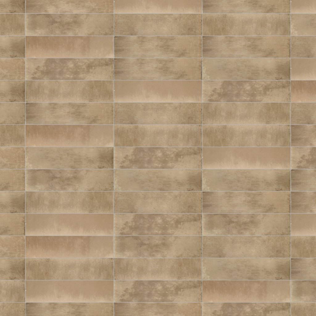Daltile Relicca Foxed, Rectangle, 4X16, Handcrafted, Glossy - Foxed