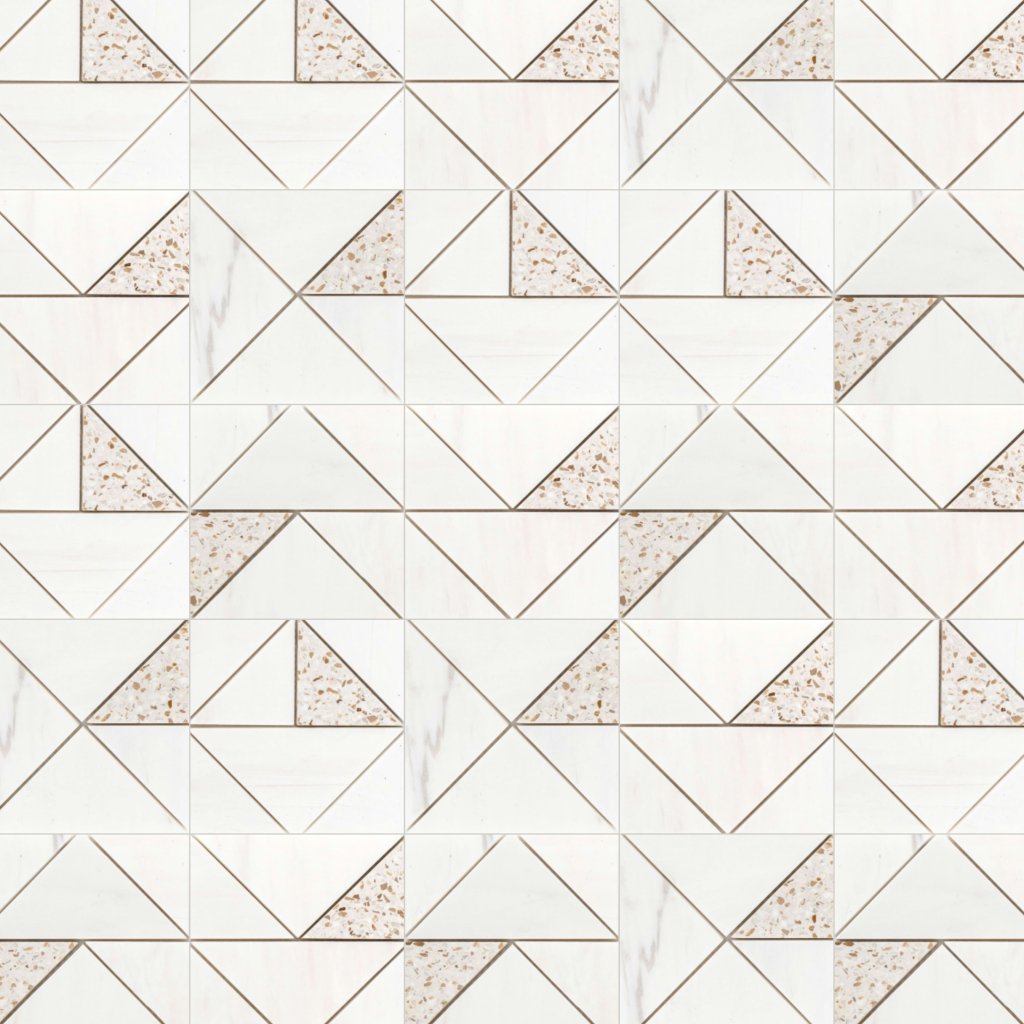 Qualis Ceramica Hamptons Collection Summit Mosaic