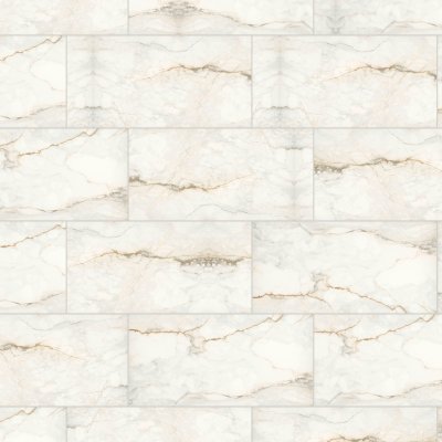 Qualis Ceramica Treasure Perfect Calacatta 12x24 Polished - Alternating 1/3