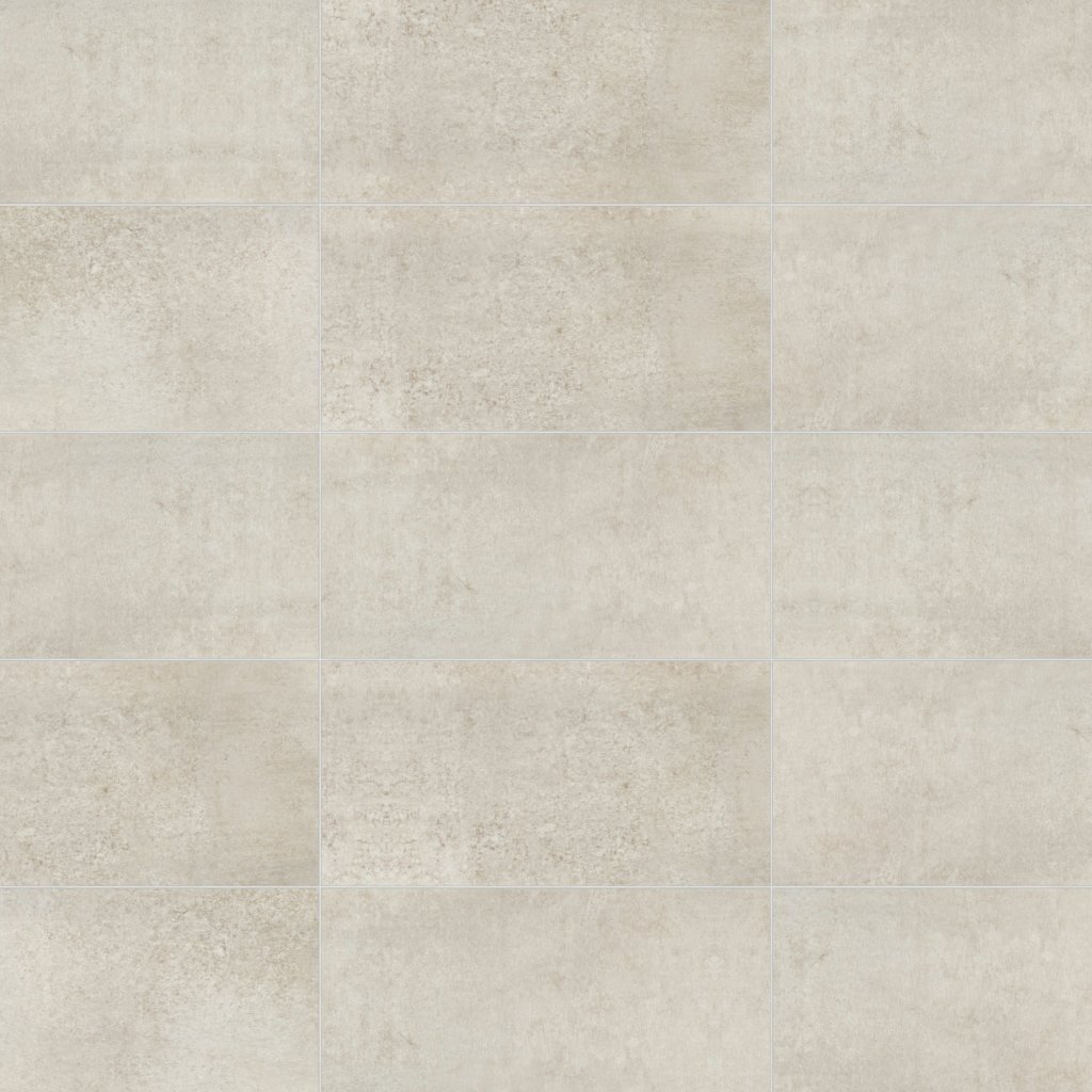 Daltile Reminiscent Memento White, Rectangle, 12X24, Matte - Memento White