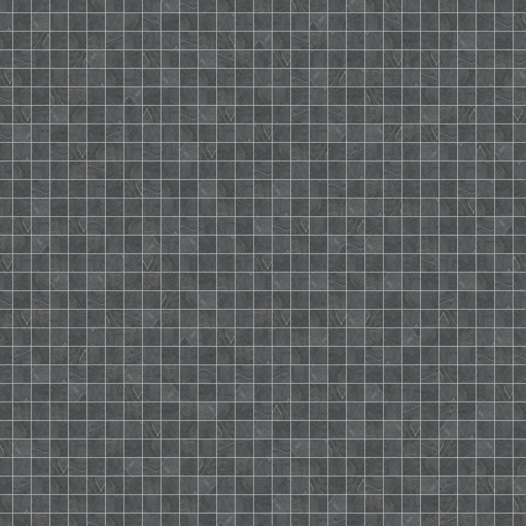 Daltile Platinum Smoke, Straight Joint, 2X2, Matte - Smoke