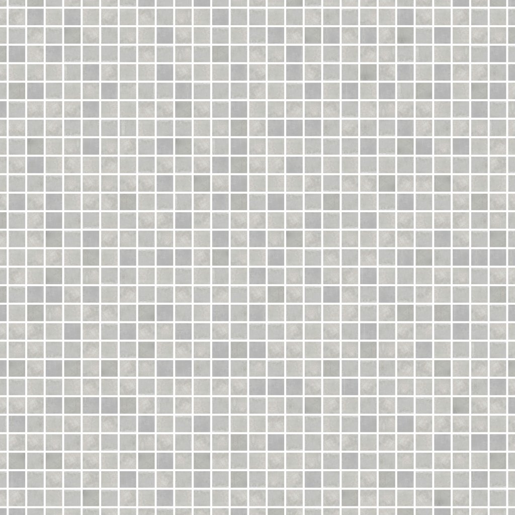 Qualis Ceramica Bridges Goethals Grey 2X2 Mosaic - Grey