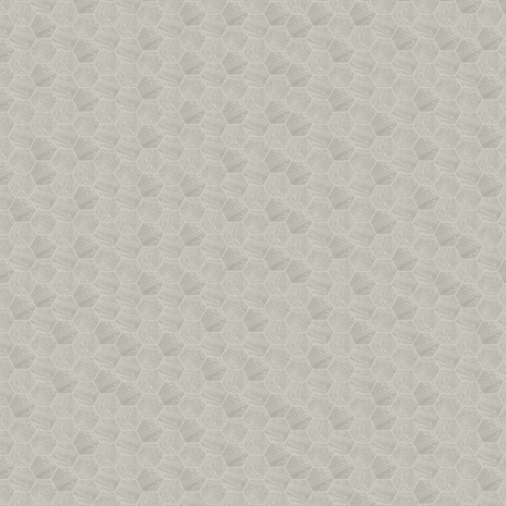 Qualis Ceramica Anciano Grigio 6 Hexagon Mosaic