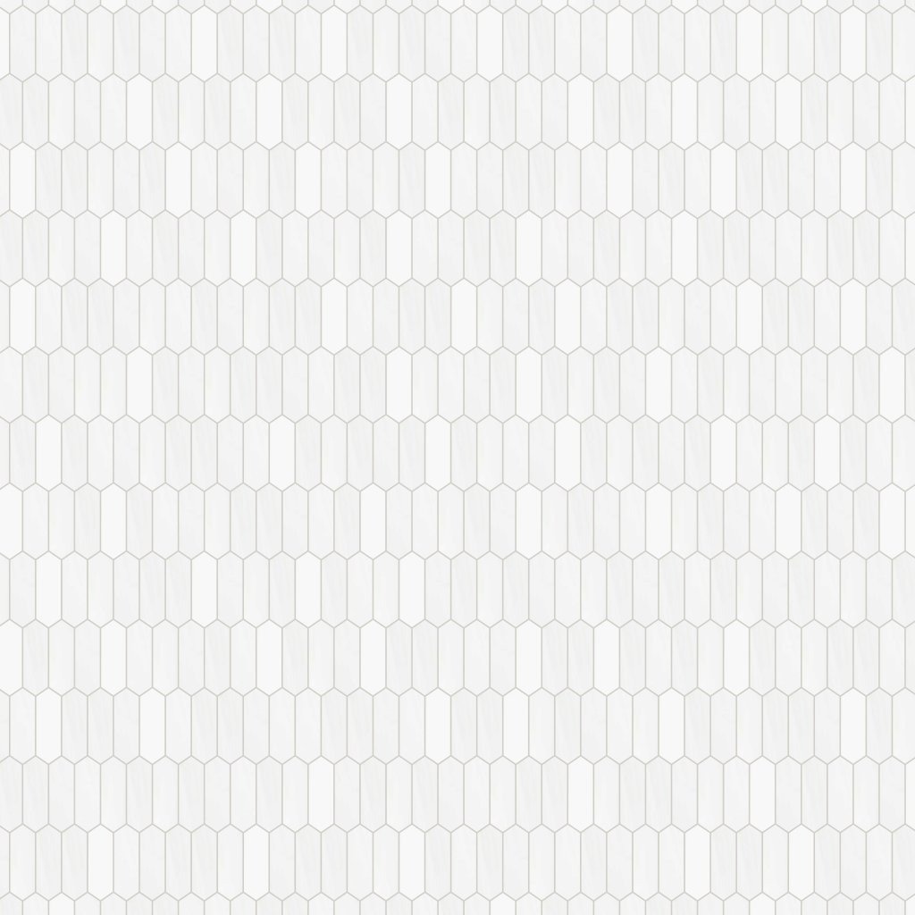 Qualis Ceramica Cosmo Lumino 2x6 Picket Mosaic