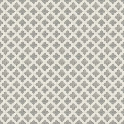 Marble Systems Gray Matte Fiore Tudor Semplice Marble Mosaic 16x16 - Gray - 16" x 16" x 5/8"