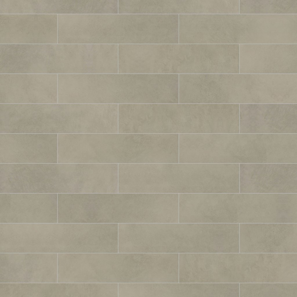 Daltile Indoterra Riverbed, Rectangle, 6X24, Stepwise, Matte - Riverbed