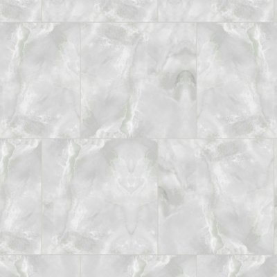 Qualis Ceramica Plata 24x24 Onyx Crystallo Matte - Alternating 1/3