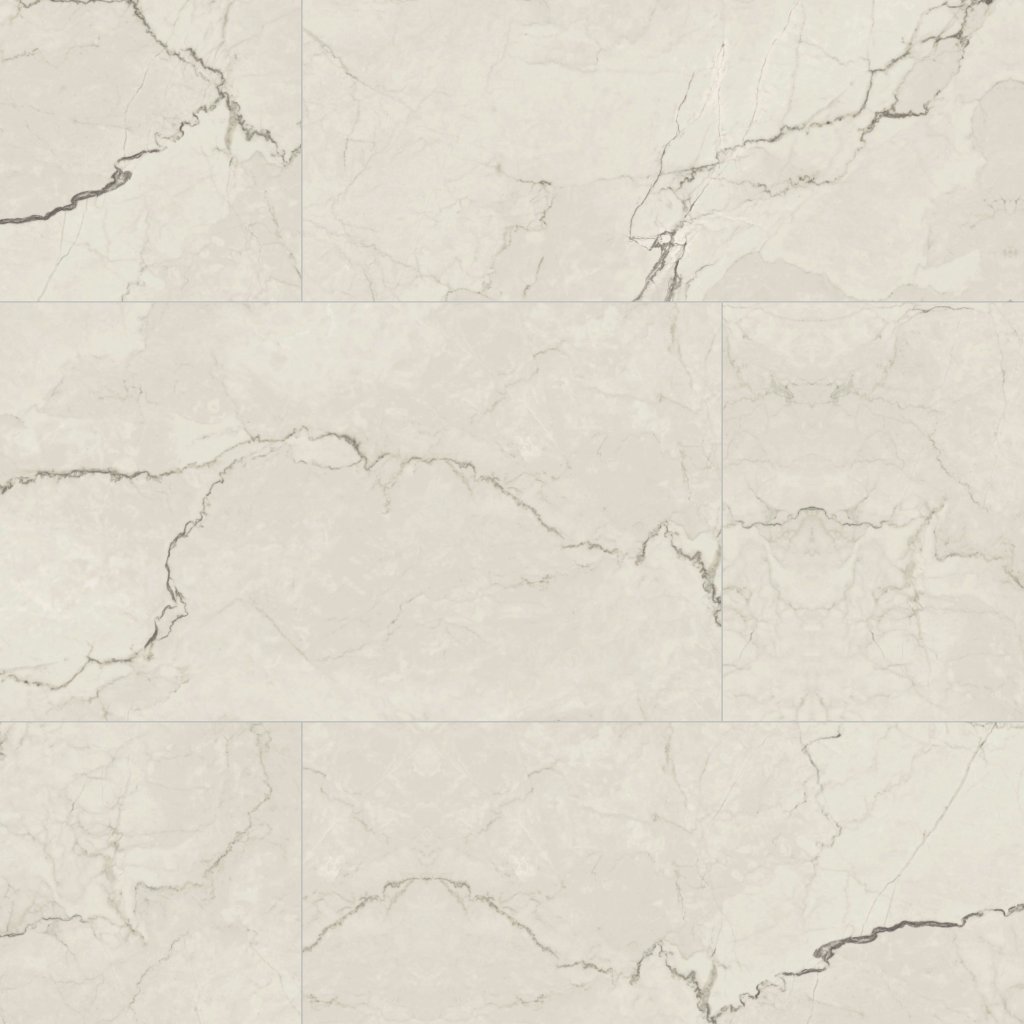 Daltile Sovran Bianca, Rectangle, 24X48, Satin - Bianca