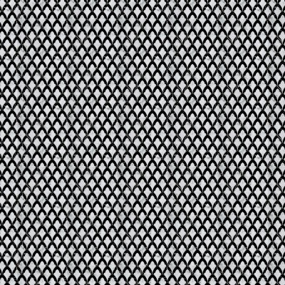 Marble Systems White Carrara, Black Multi Finish Sophia Marble Mosaic 8 3/4x13 1/2 - White Carrara, Black - 8 3/4" x 13 1/2" x 3/8"