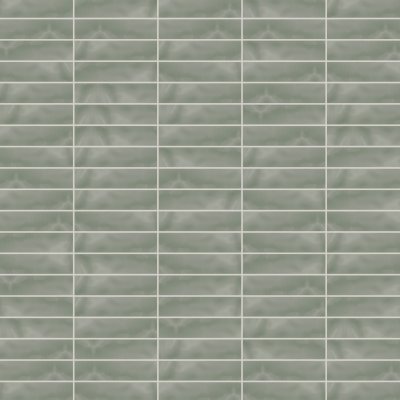 Qualis Ceramica Element Smoke Artisan Glass 3X12 - Grid